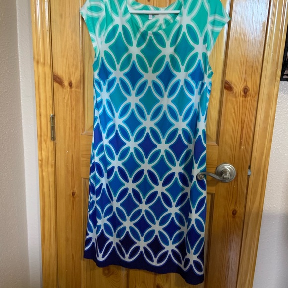 Blue Ombré Dress - Picture 1 of 1
